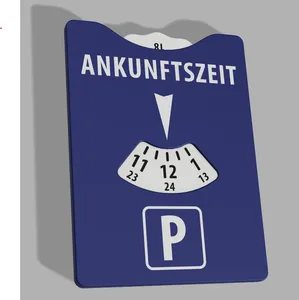 Parkscheibe Parkuhr