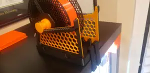 Gravity Spool Holder Lack Enclosure Clip