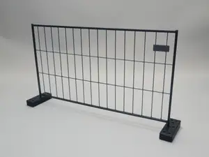 Miniature Construction Site Fence