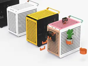 Qube 500 - Full PC Case STEP Model and Design Guide
