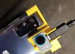 Infiray P2 Pro smartphone and stand rail adapter