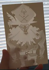 Lithophane - "Le Chuck" from Return to Monkey Island