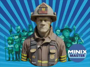 firefighter bust