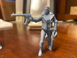 T-800 Rampage – Police Station Scene Figurine (T1)
