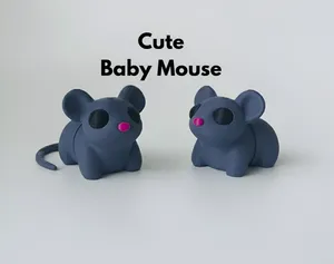Cute Articulated Baby Mouse Mini