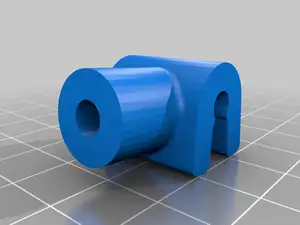 Snap handle connector for Rev-A-Shelf trash cans