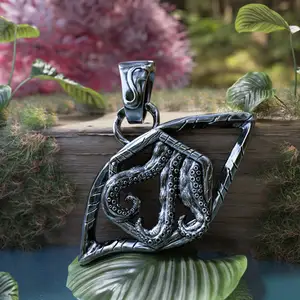Octopus pendant - 3D Jewelry model