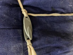 Apron velcro tie