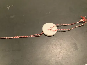 spinning button toy