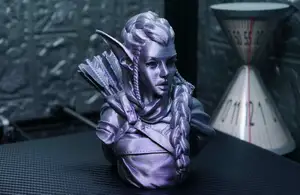 Elf Archer Bust Support Free