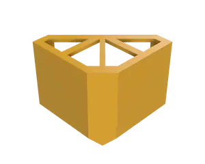 3D Square tool for easy gluing 90° - Equerre 3D, outil d'aide au collage d'équerre