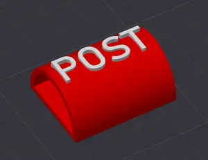 Doll Mailbox (customizable text) / Elf on the shelf / Wichtel