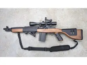 Airsoft M14 Scope Mount with Picatinny Rail Scope Ring for Red Dot