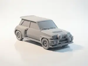 Renault 5 Rallye Edition - Hot Hatch Rally Car Model
