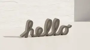 Apple Hello - Decoration
