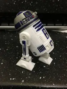 Star Wars r2-d2 r2d2 (puzzle) with windup leg