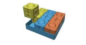 Toy cubes cube for Kids Children easy printable