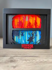 Stranger Things The Upside Down Shadow Box