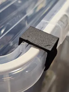 Wham Crystal Storage box clip remixed for sealing strip