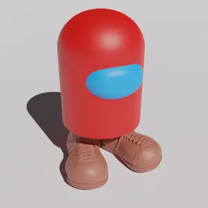 Amogus with Shoes