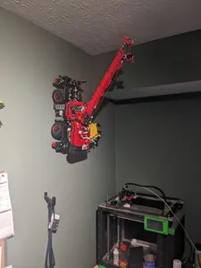 Wall Hook for Lego Technic Rough Terrain Crane 42082