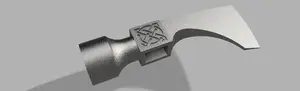 Viking axe-Vegvisir