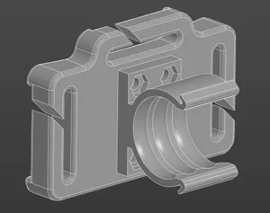 Wurkkos HD15 headlamp mount