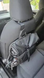 Hook for a car seat