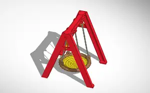 Miniature Nest Swing for Sylvanian Families / Calico Critters