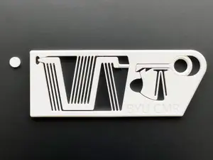 One-Piece Compliant Mechanism Disk Launcher