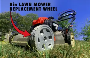 Replacement Parts: Black MAX - 1 for 1 - 8in Lawn Mower Wheel