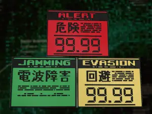 Metal Gear Solid ALERT/EVASION/JAMMING Status Modes