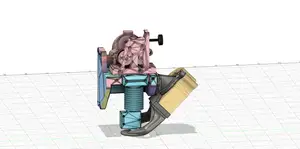 sidewinder x1 hgx lite extruder fan duct 5020