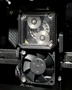 Transparent NeXtruder Cover for Prusa Core One (+) and MK4S (Snap-Fit with template for transparent plastic window)