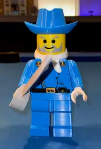 Cavalry Colonel (Colt Carlson) Brick MegaFigure (5:1 Scale)