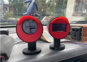 Enclosure/case for a 1.28-inch LCD/1.3-inch OLED screen meter, Arduino-compatible, Fuel level indicator