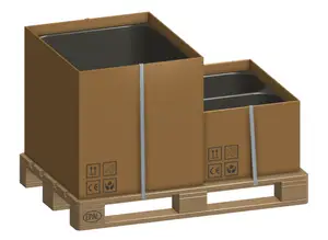 Desk organizer for pens and pencils, EPAL style