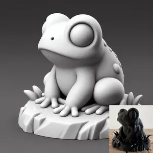 Frog on a Lily Pad