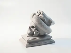 Genghis Khan Skull Historical Sculpture 3D Printable