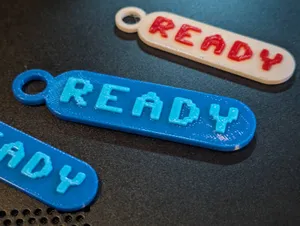 Commodore 64 Keyhanger READY