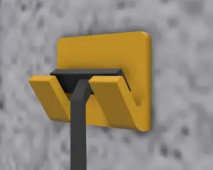 razor shower holder/hanger