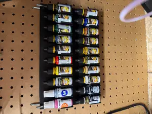 18ml AirBrush Paint Storage for PegBoard