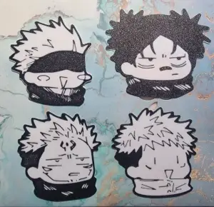 Jujutsu Jujutsu kaisen chibi gojo itadori choso sukuna 2d