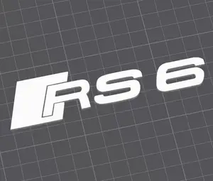 Audi RS6 Logo/Badge
