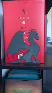 Dragon Bookend Flat