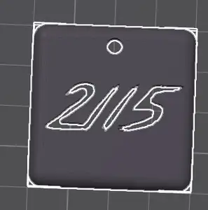 Brelok 2115