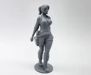 Female Secret Agent Figurine