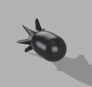 Bomb Devil Keychain