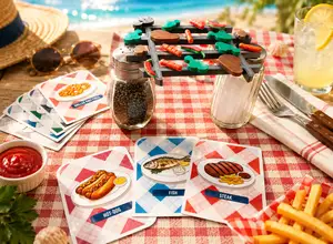 Greed on the Grill: A 3D Printed Food Stacking Ballance Game