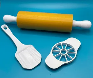 Kids Play Kitchen - Apple Slicer, Rolling Pin, Spatula